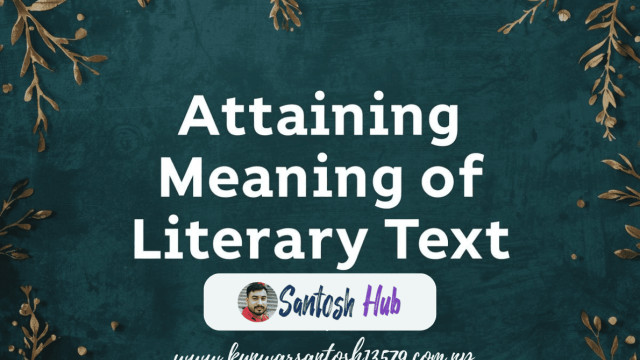 Attaining-Meaning-of-Literary-Text