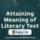 Attaining-Meaning-of-Literary-Text