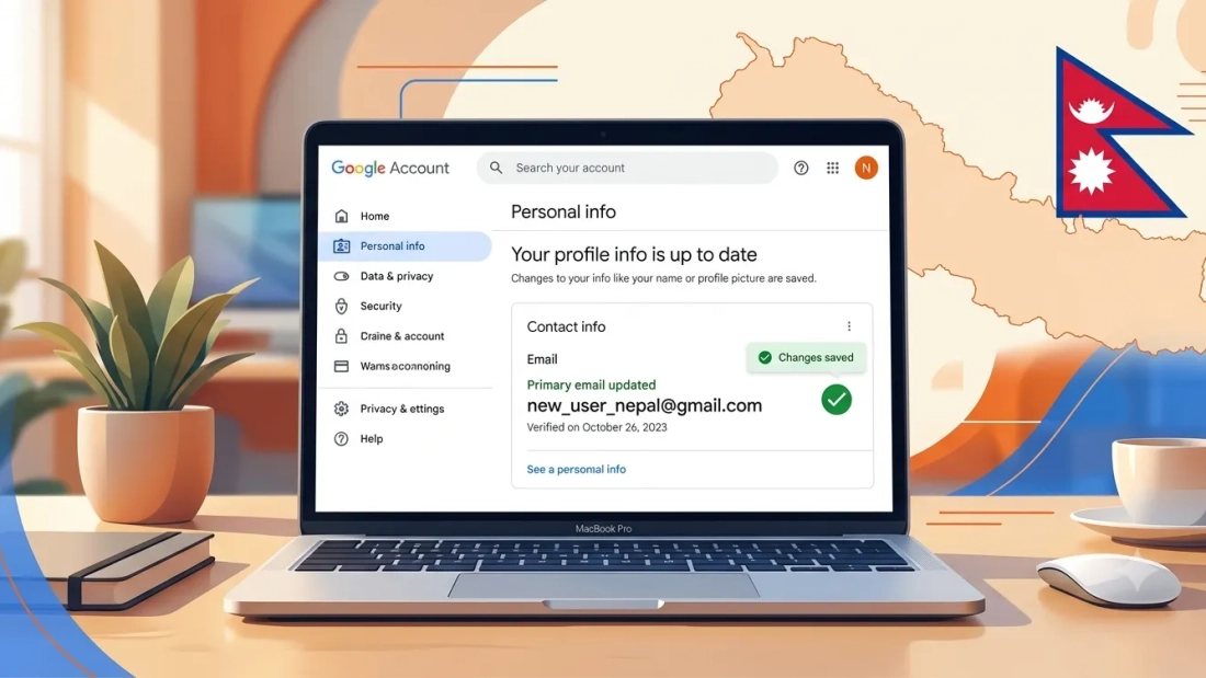 Change Your Gmail Address in Nepal Without Creating a New Google Account
