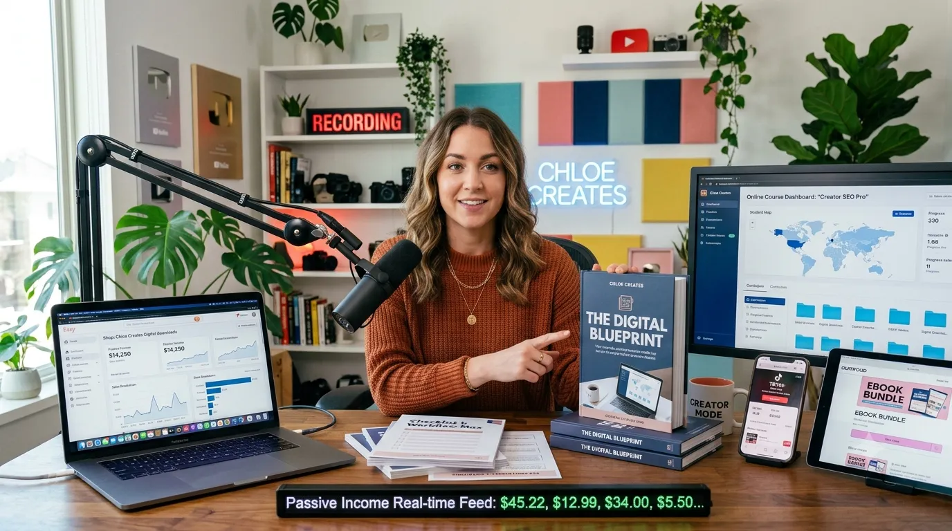 Sell Digital Products for Passive Income