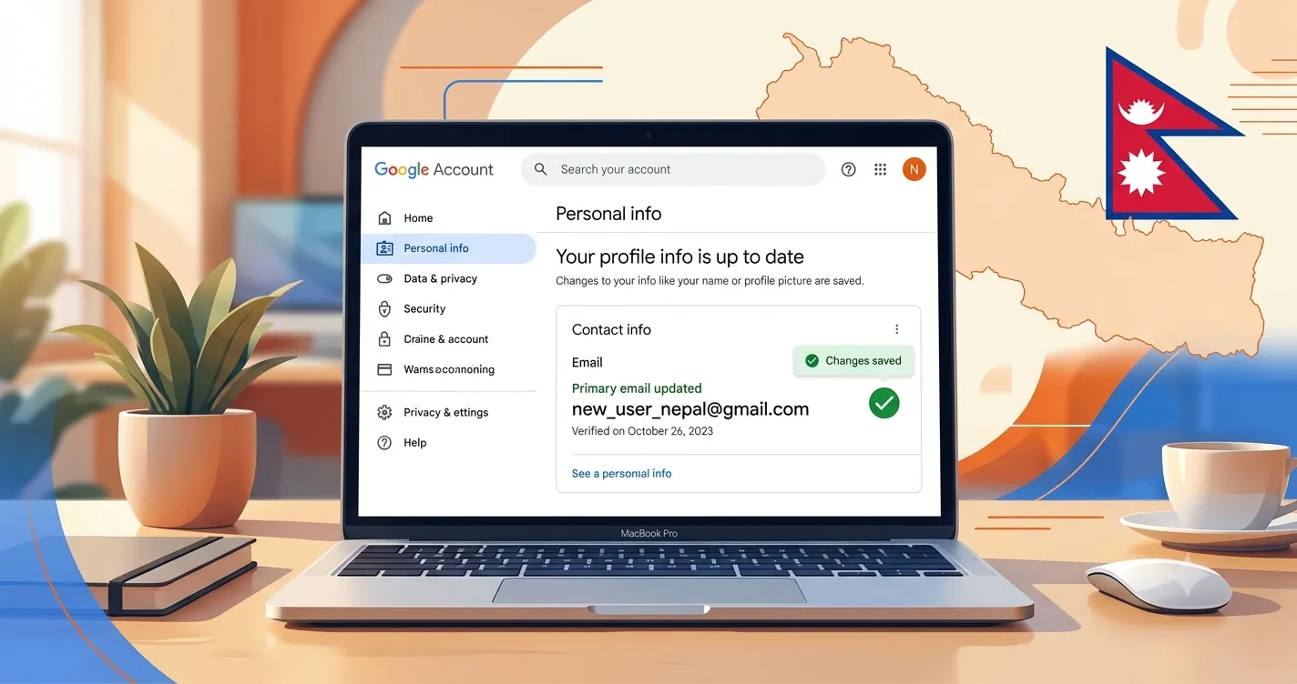 Change Your Gmail Address in Nepal Without Creating a New Google Account